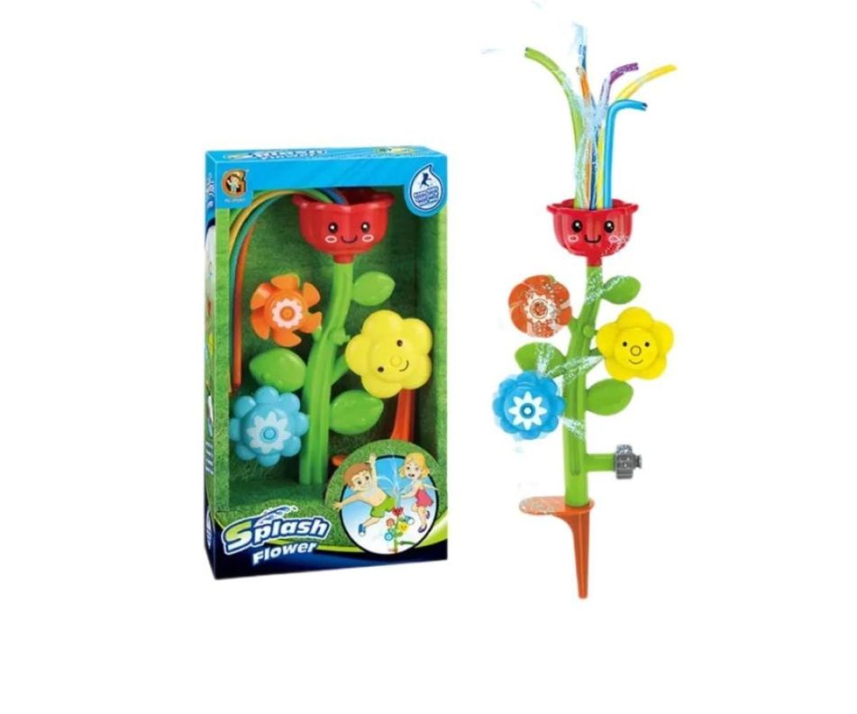 Juguete Con Aspersor De Agua Para Niños Flores-0