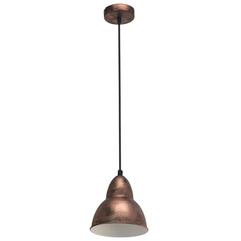 Lámpara Colgante Truro Metal Cobre E27 1X40W E27 IP20 cod.49235-0