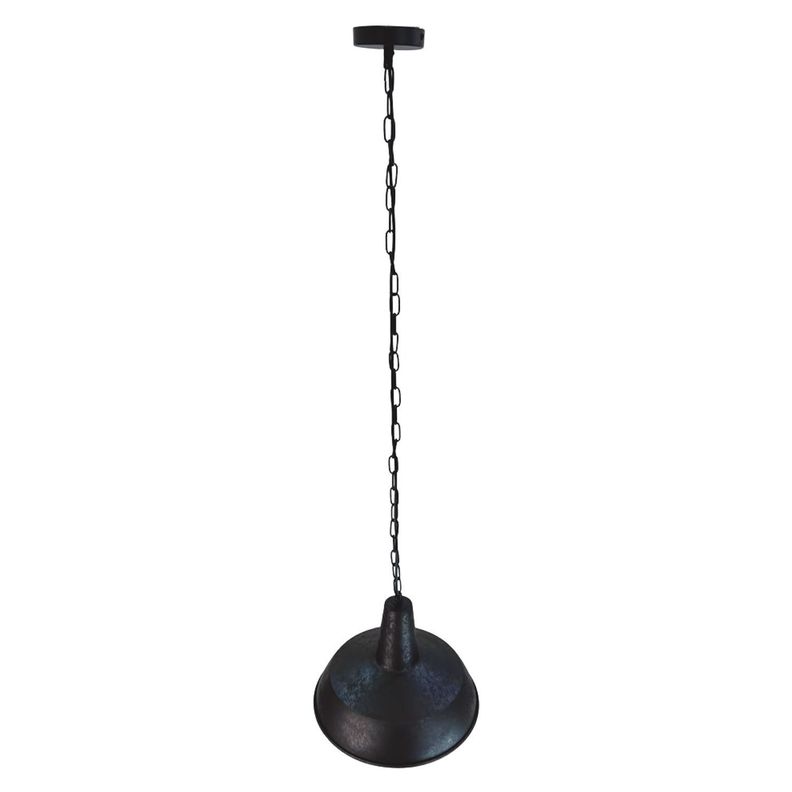 Lámpara Colgante E-27 Diseño Oxidado Con Cadena-4