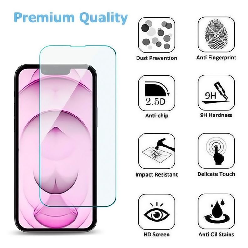 Carcasa Para iPhone 13 PRO y Mica Lamina Vidrio-1
