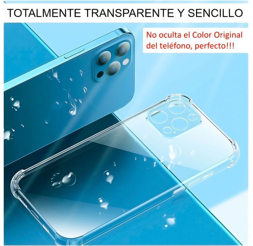 Carcasa Para iPhone 13 PRO y Mica Lamina Vidrio-4
