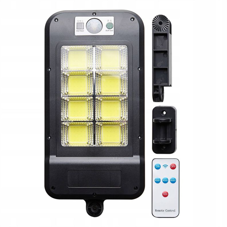 Reflector Led Solar Sensor Movimiento Lampara Hs-8013-0