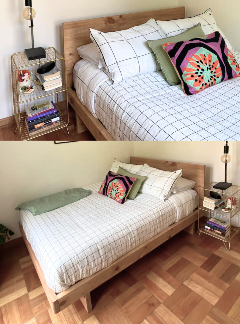 Cama OMI Color Castaño King-4