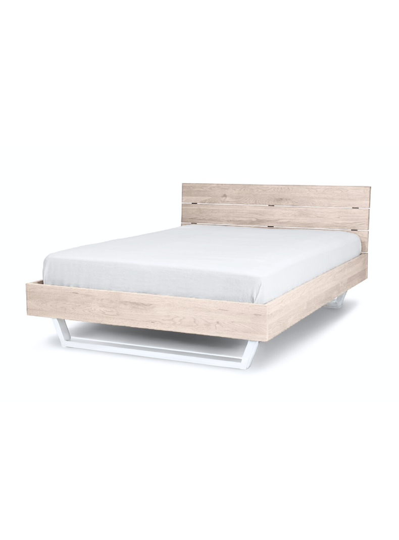 Cama RËFËL Color Albayalde Base Blanco King-0