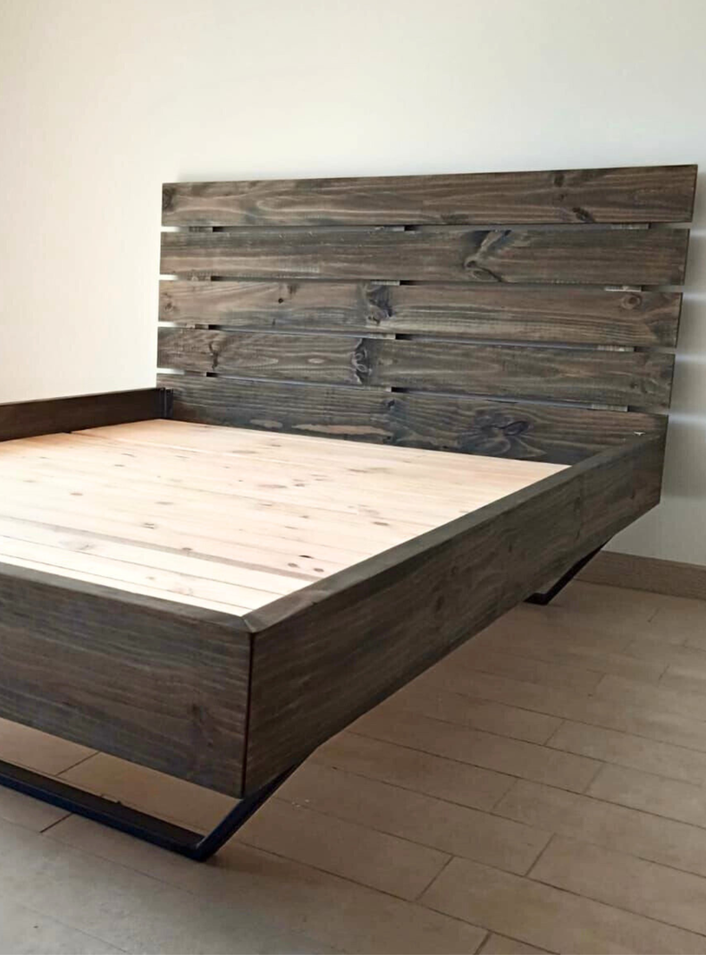 Cama RËFËL Color Carbonizado King-6