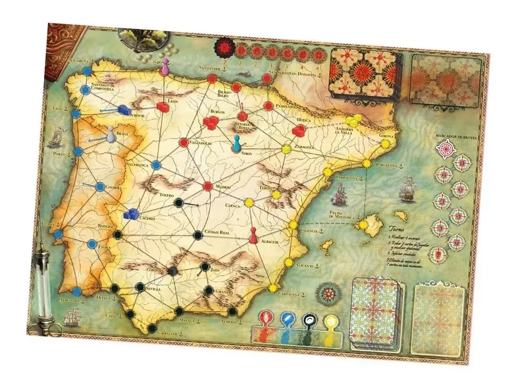 Pandemic Iberia - Juego De Mesa - En Español -1