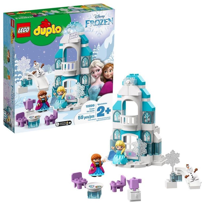 Lego Frozen Duplo Castillo De Hielo Elsa Anna-0