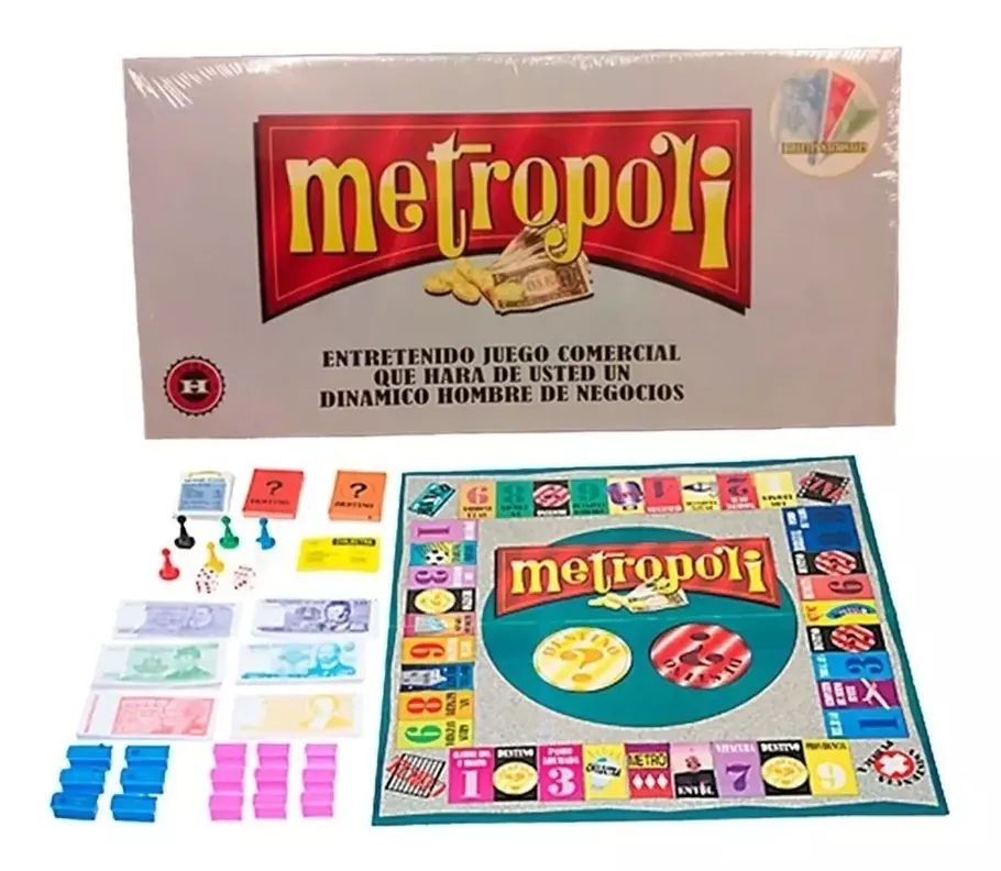 Metropoli - Juego De Mesa Clasico - Español-1