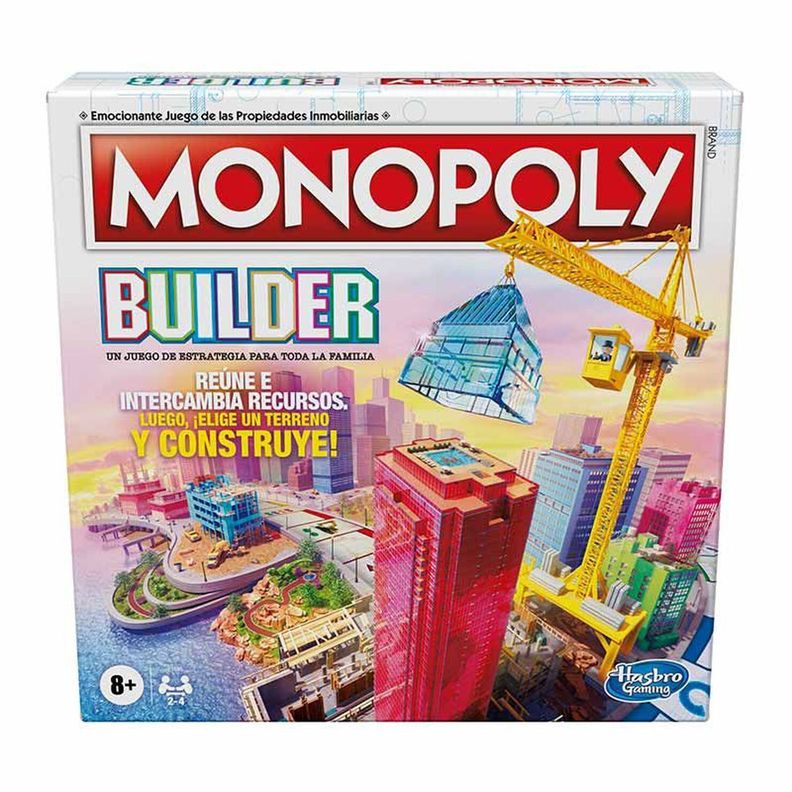 Monopoly Builder - Juego de Mesa - Español-0