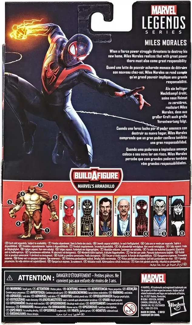 Figura Marvel Legends - Spiderman Miles Morales-5