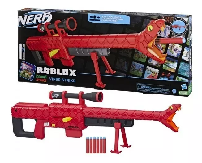 Lanzador Dardos Nerf Roblox Cobra Viper Strike-0