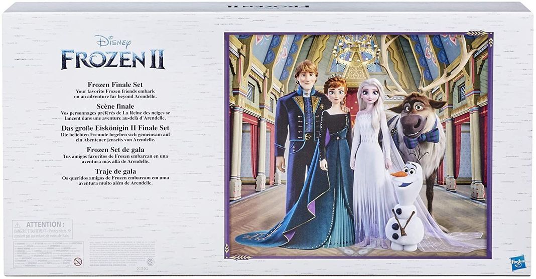 Frozen 2 Set De Gala Deluxe 5 Personajes Elsa Anna-2