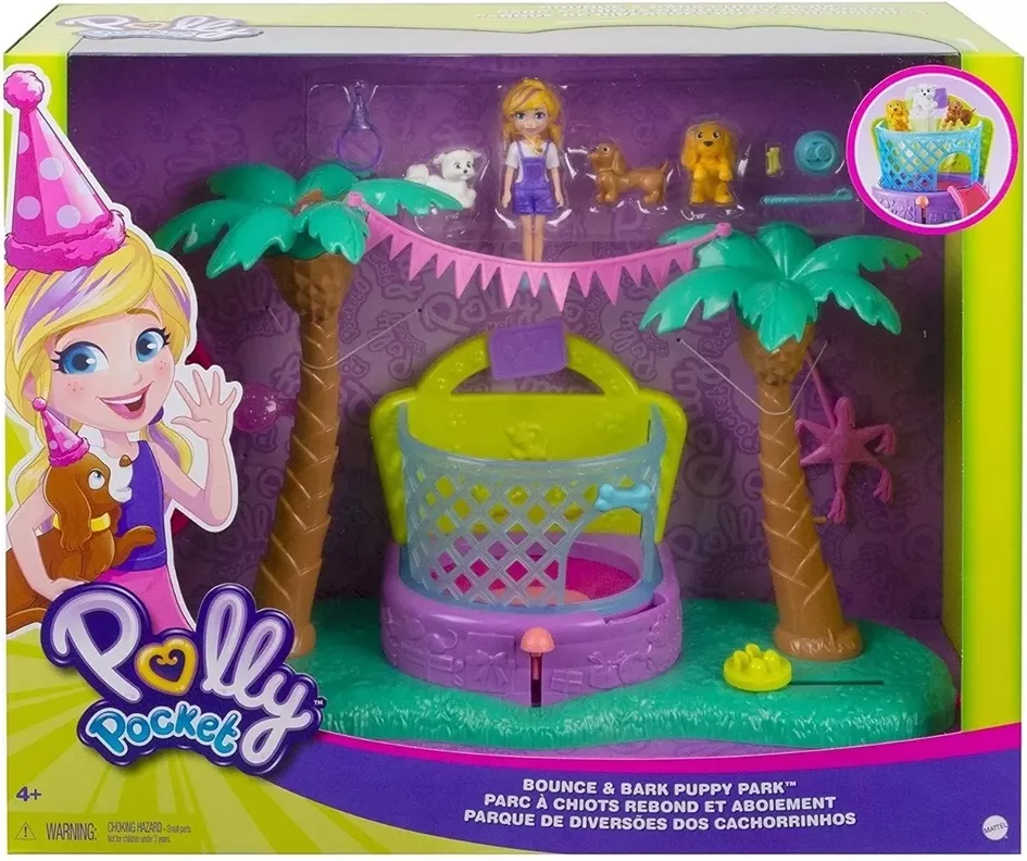Polly Pocket Parque De Diversiones De Cachorro Polly Pocket