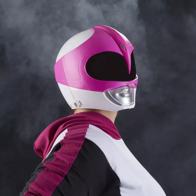 Casco Power Rangers Lightning Collection - Rosado-2
