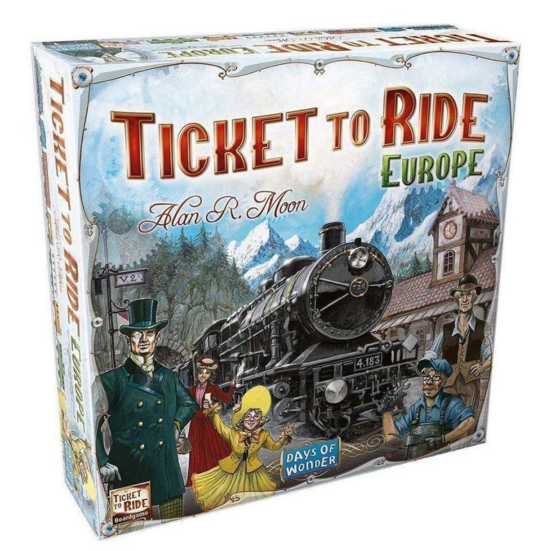 Ticket To Ride Europa - Aventureros Al Tren Europa - Juego de Mesa - Español-0