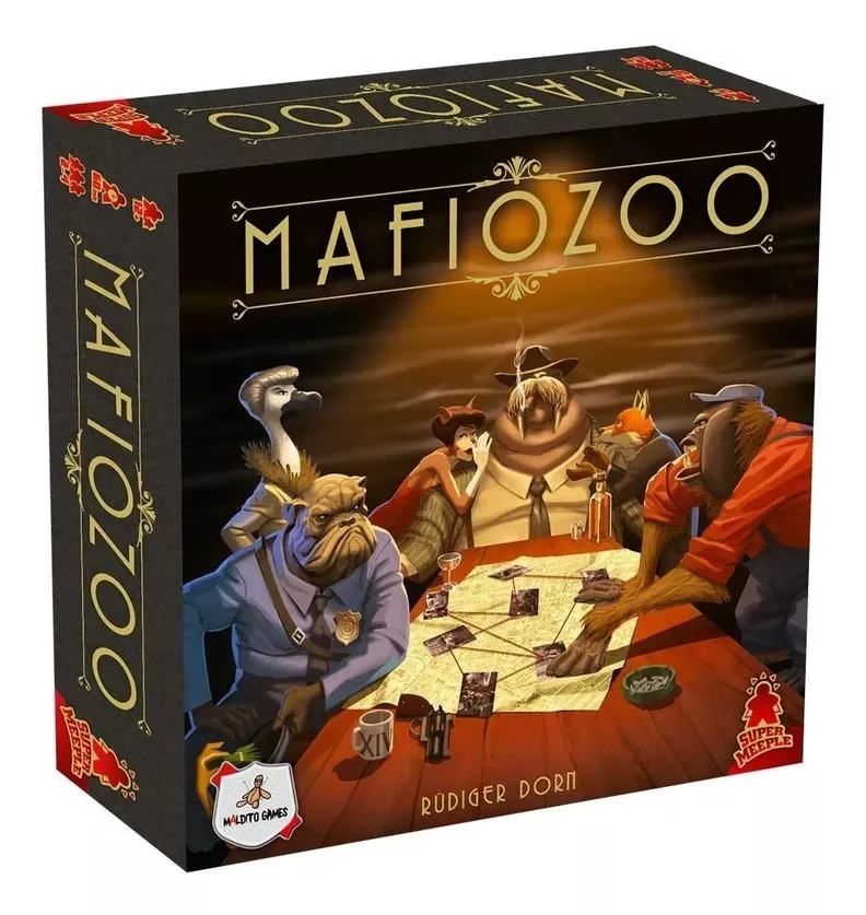 Mafiozoo - Juego De Mesa - Devir - En Español-0