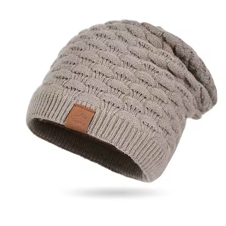 Gorro De Invierno Unisex Beige