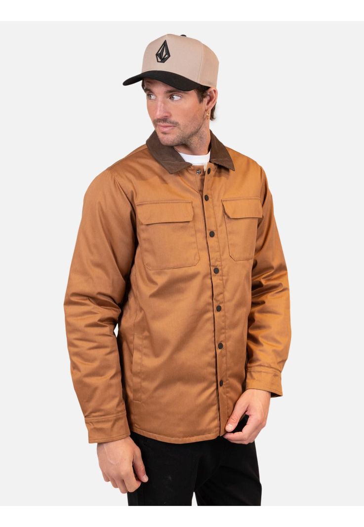 Chaqueta Field Beige Hombre Volcom-0