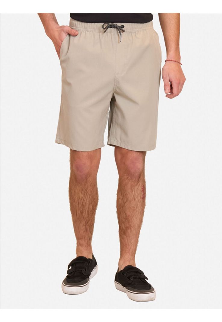 Bermuda Rusty Hybrid Jogger Beige Hombre Rusty-0