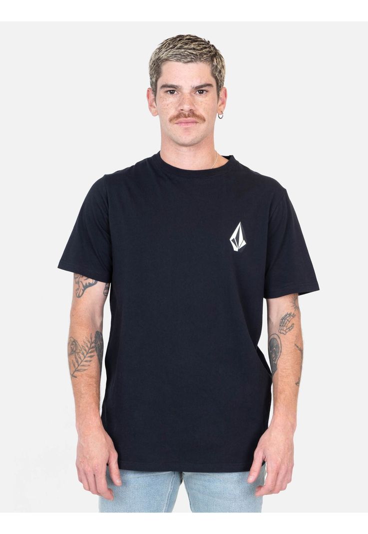 Polera MC Rawmotion Negro Hombre Volcom-0