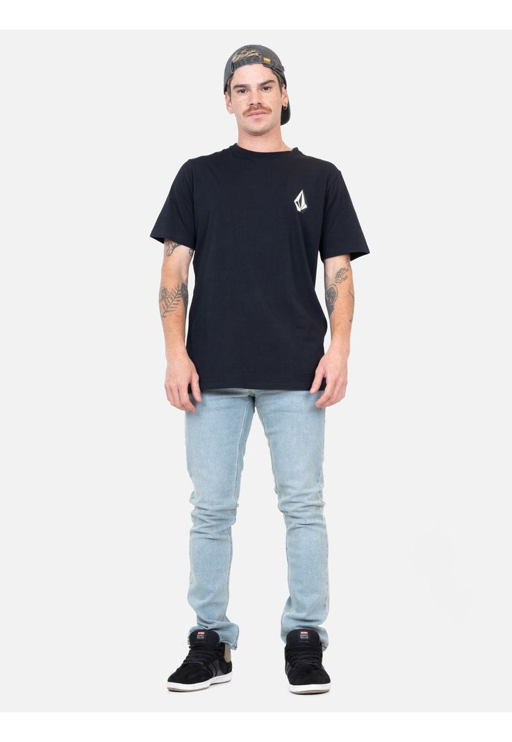Polera MC Rawmotion Negro Hombre Volcom-3