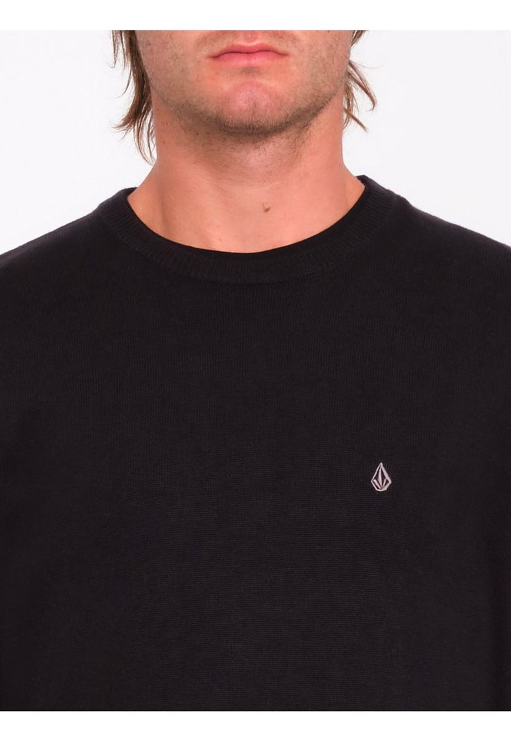 Sweater Dropzone Negro Hombre Volcom-0