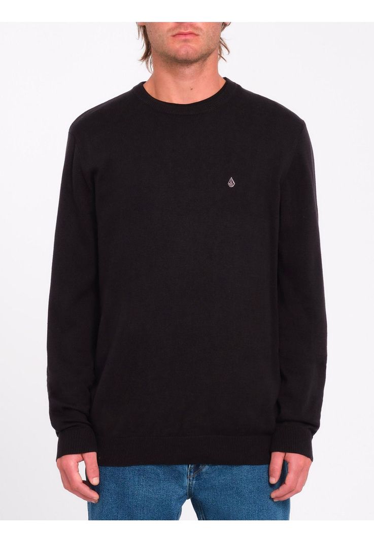 Sweater Dropzone Negro Hombre Volcom-2