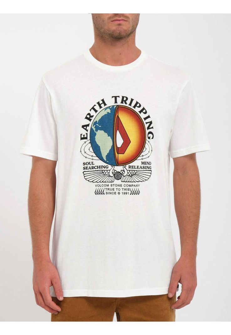 Polera Section Blanco Hombre Volcom-0