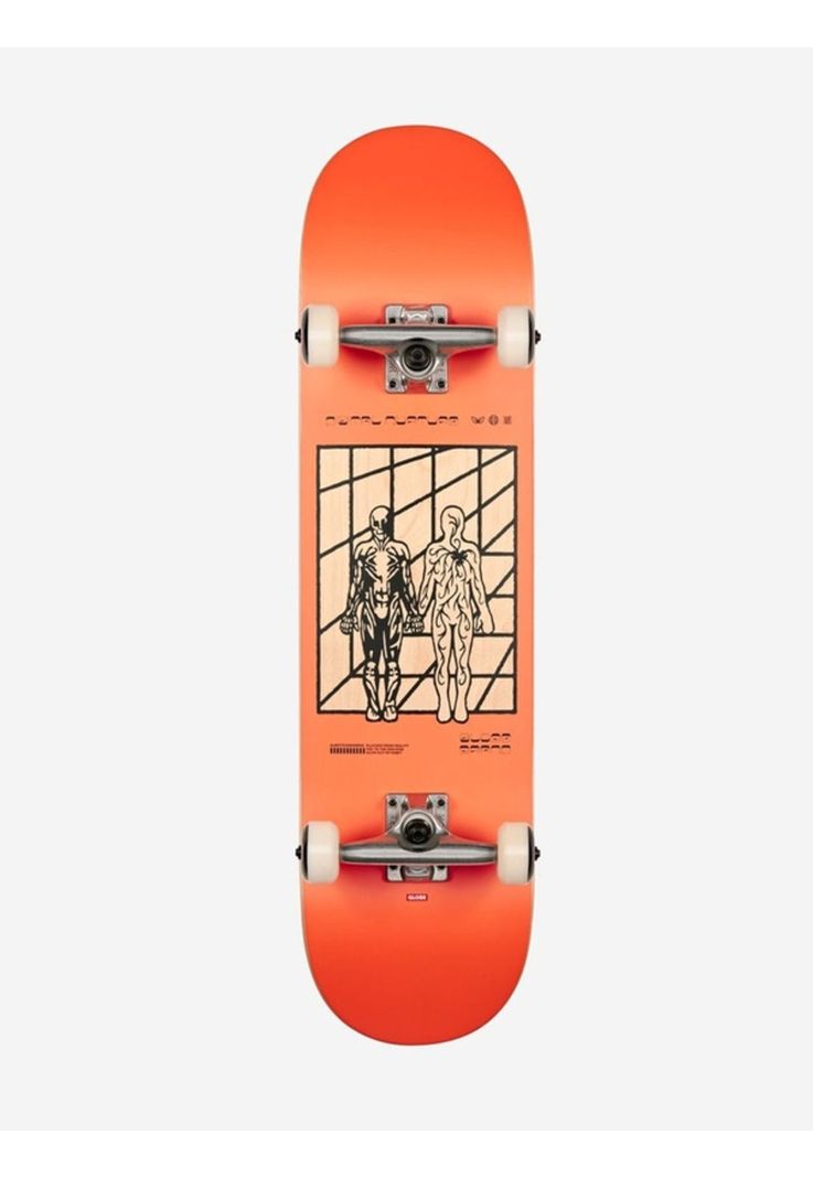 Skate Complete Machine Made Man Globe Multicolor-0