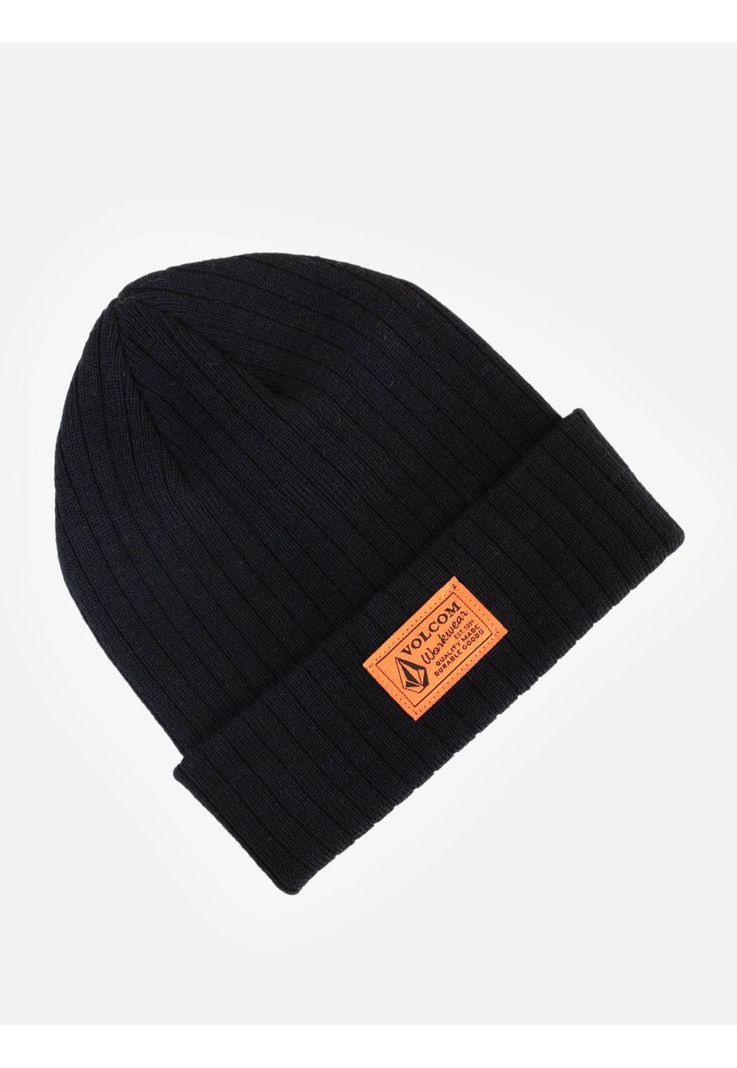 Gorro Workwear cuff Beanie Negro Hombre Volcom-2