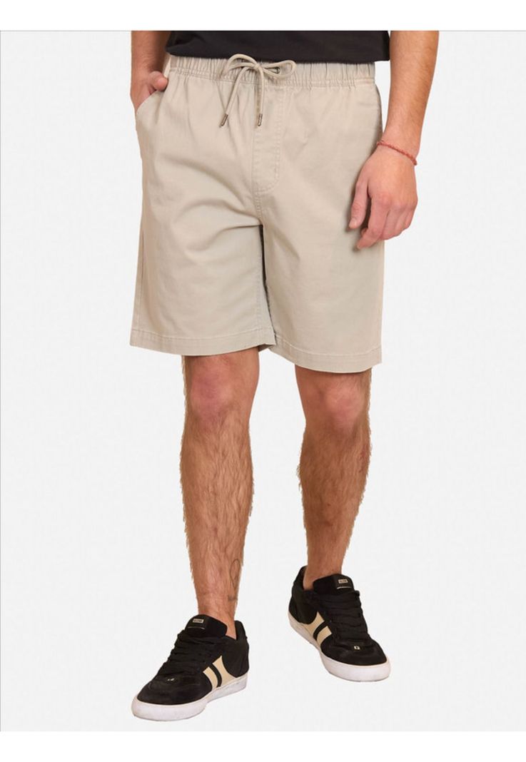 Bermuda Jogger Rusty Bermuda Jogger Negro Hombre Rusty-0