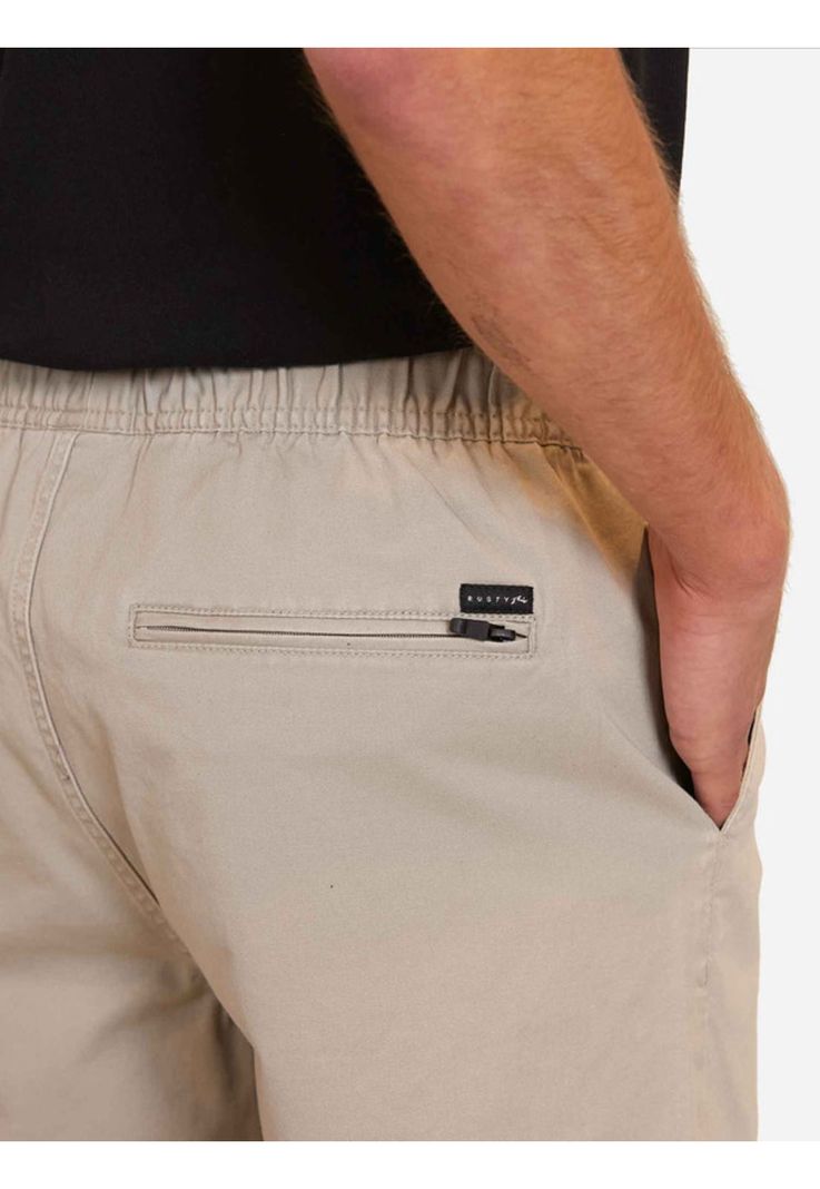 Bermuda Jogger Rusty Bermuda Jogger Negro Hombre Rusty-2