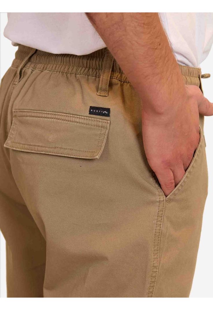 Pantalon Jogger Rusty Trou Chino Classic Beige Hombre Rusty-2