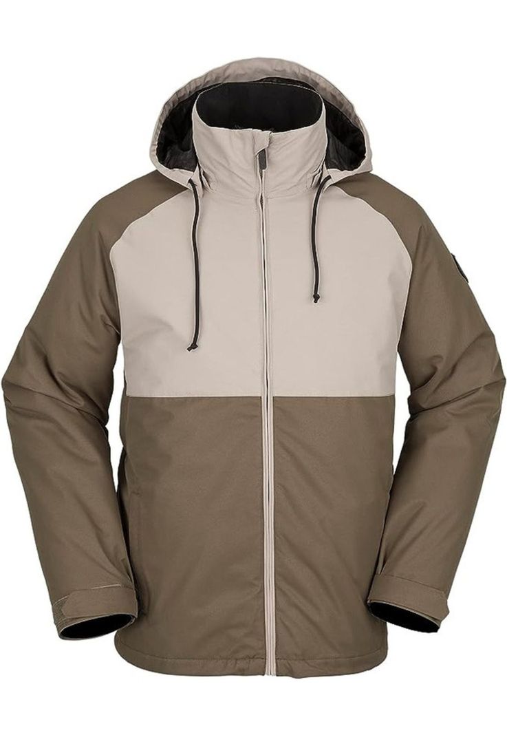 Parka Snow Ins Jacket Café Hombre Volcom-2