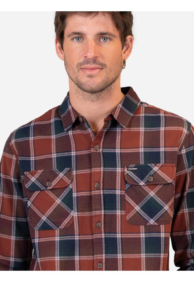 Camisa Stonedge Multicolor Hombre Volcom-3