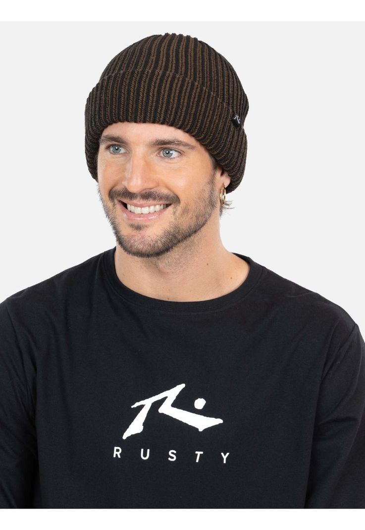 Gorro Original beanie Khaki Hombre Rusty-1