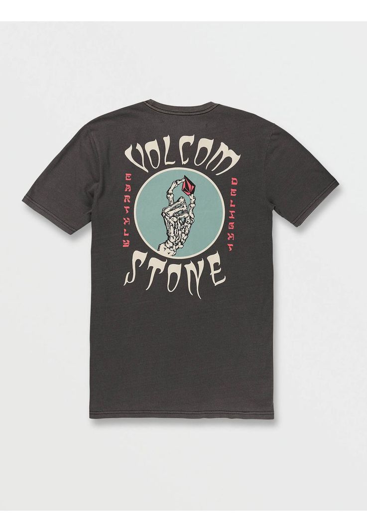 Polera STONED2DABONE SST Hombre Gris Volcom-1