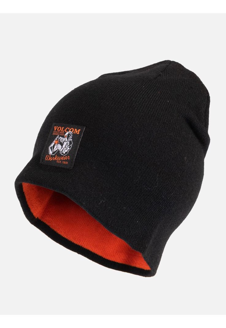 Gorro Workwear Beanie Negro Hombre Volcom-0