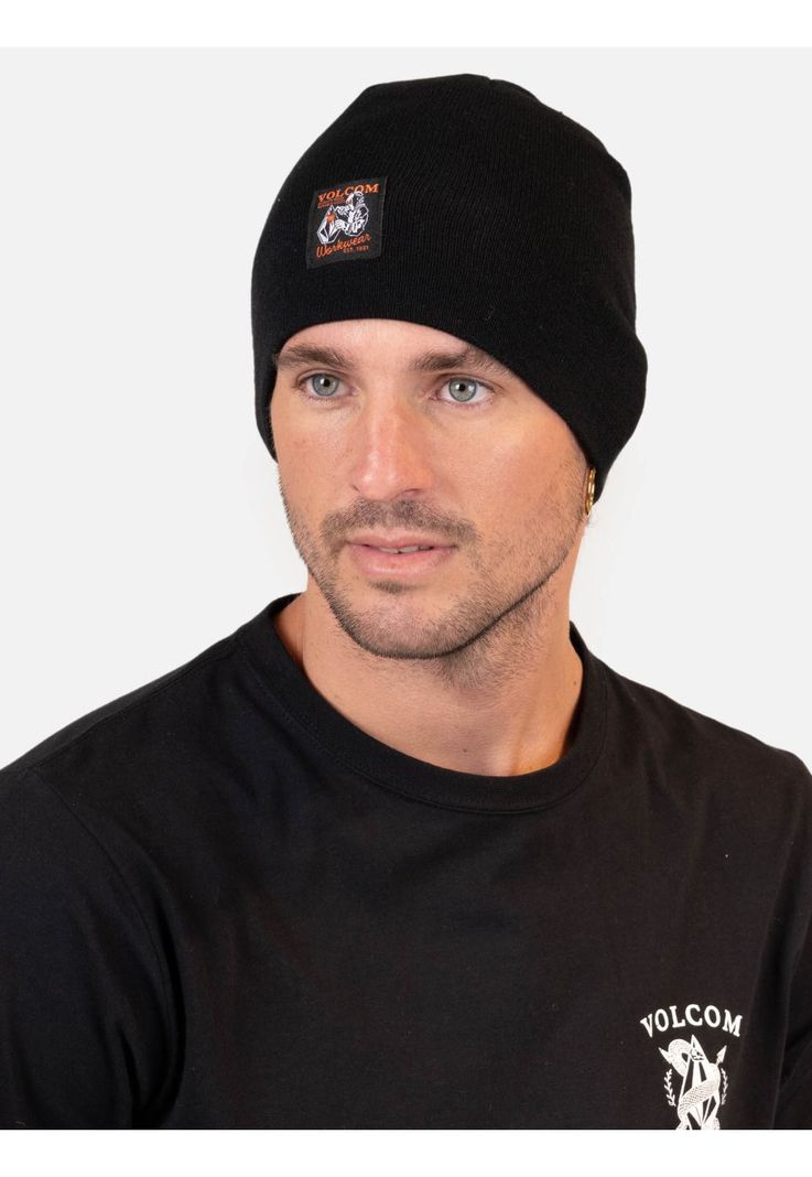 Gorro Workwear Beanie Negro Hombre Volcom-1