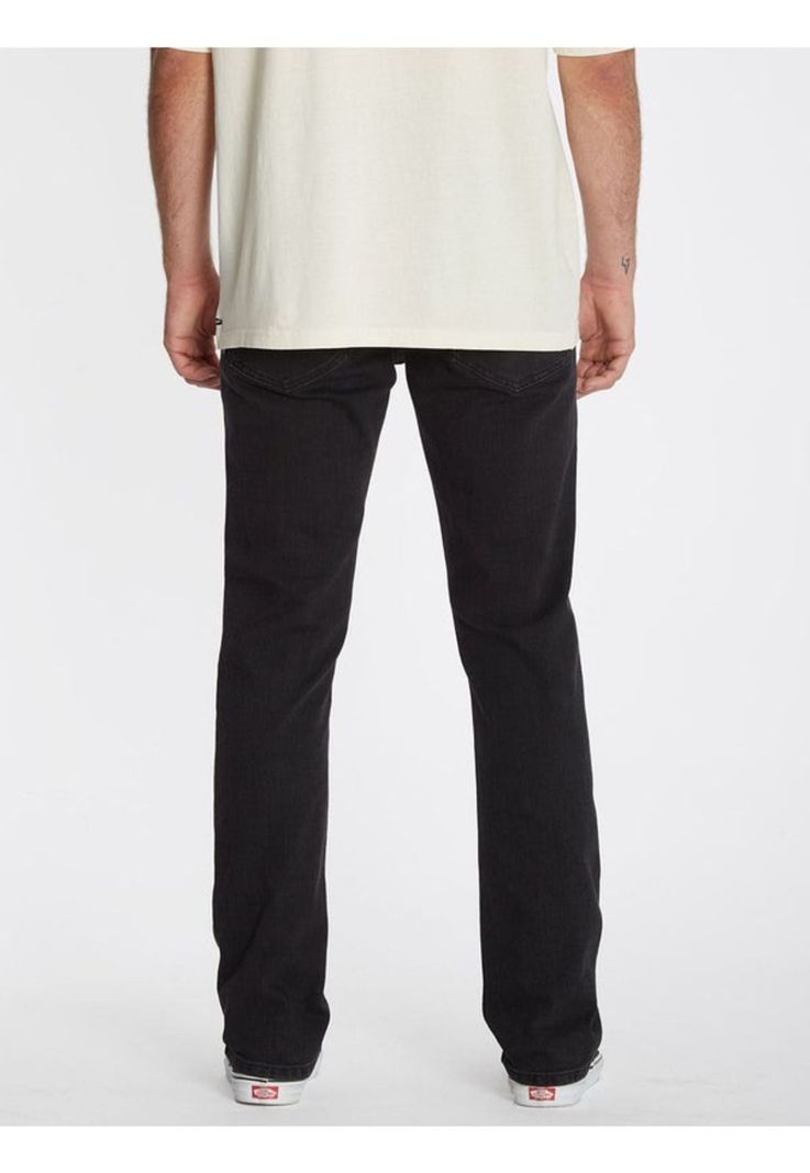 Pantalón SOLVER DENIM Hombre Negro Volcom-1