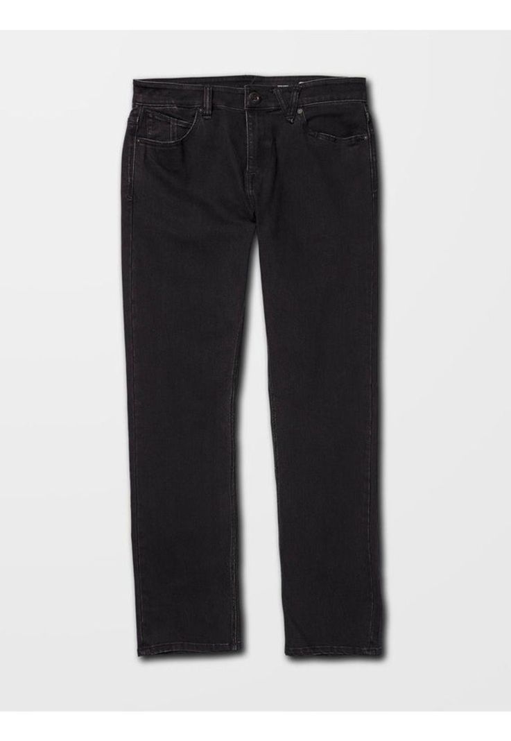 Pantalón SOLVER DENIM Hombre Negro Volcom-4