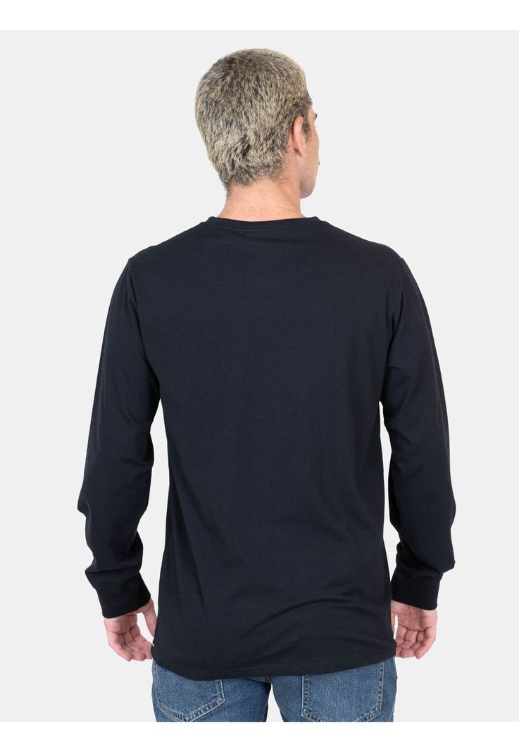Polera ML CarveX Negro Hombre Volcom-1