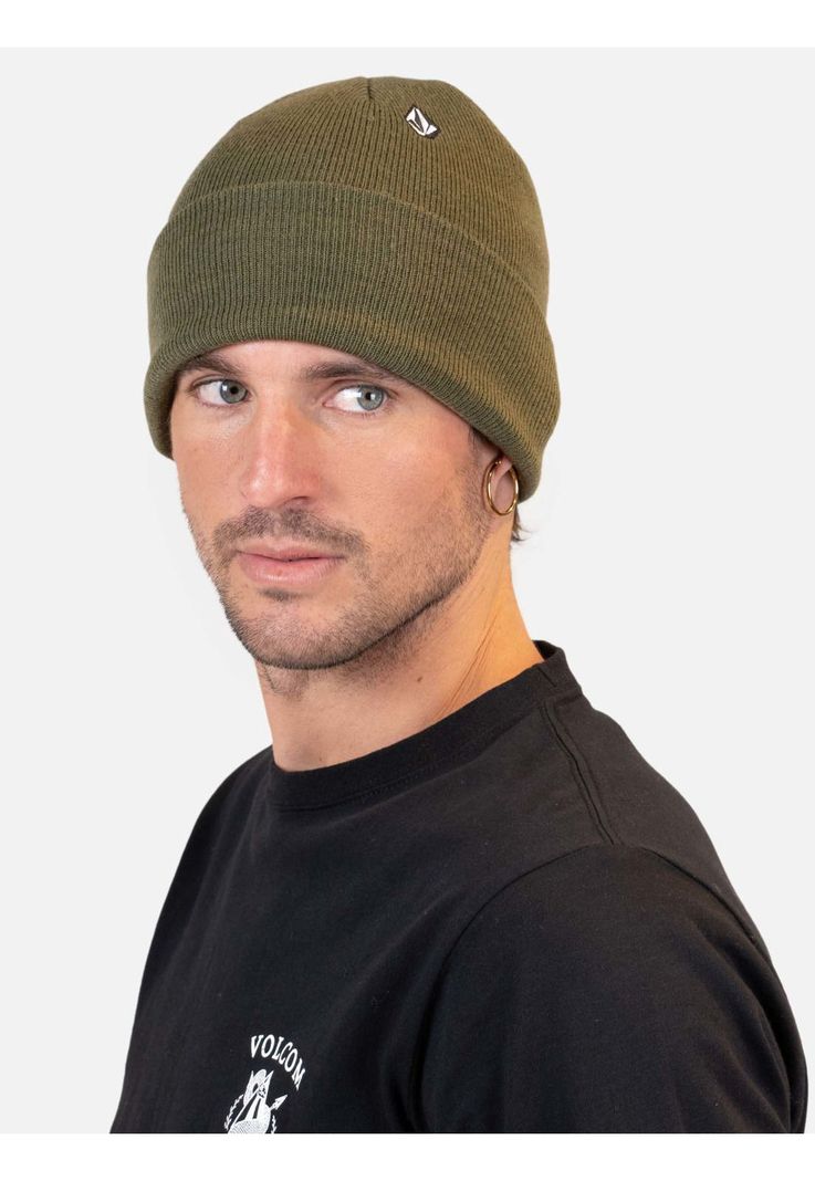 Gorro Poppen Beanie Verde Hombre Volcom-1