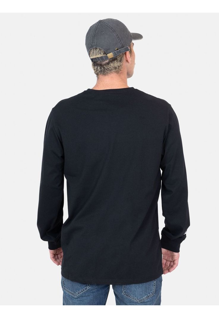 Polera ML Outstorm Negro Hombre Volcom-1