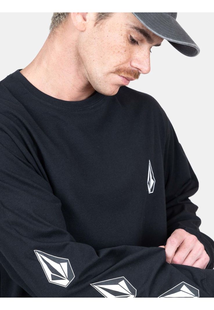 Polera ML Outstorm Negro Hombre Volcom-2