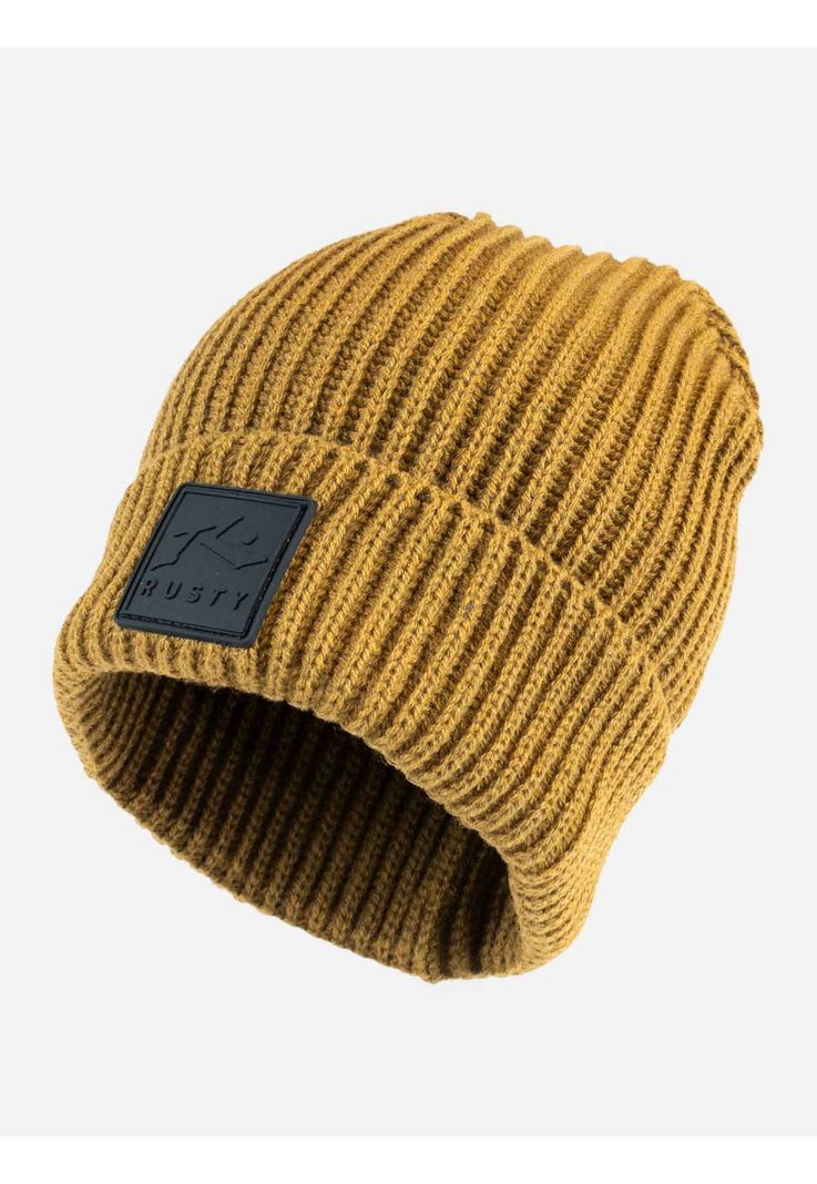 Gorro Storm Beanie Khaki Hombre Rusty-0