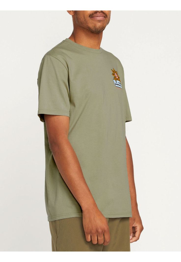 Polera Gardener Verde Hombre Volcom-4