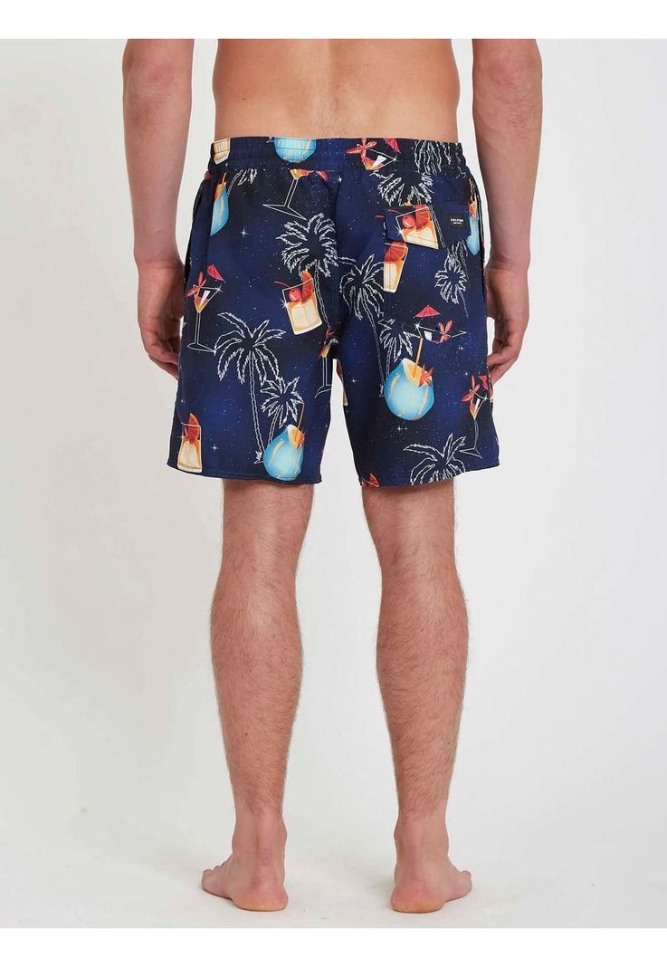 Traje de Baño NOVELTY TRUNK 17 Hombre Azul Volcom-1