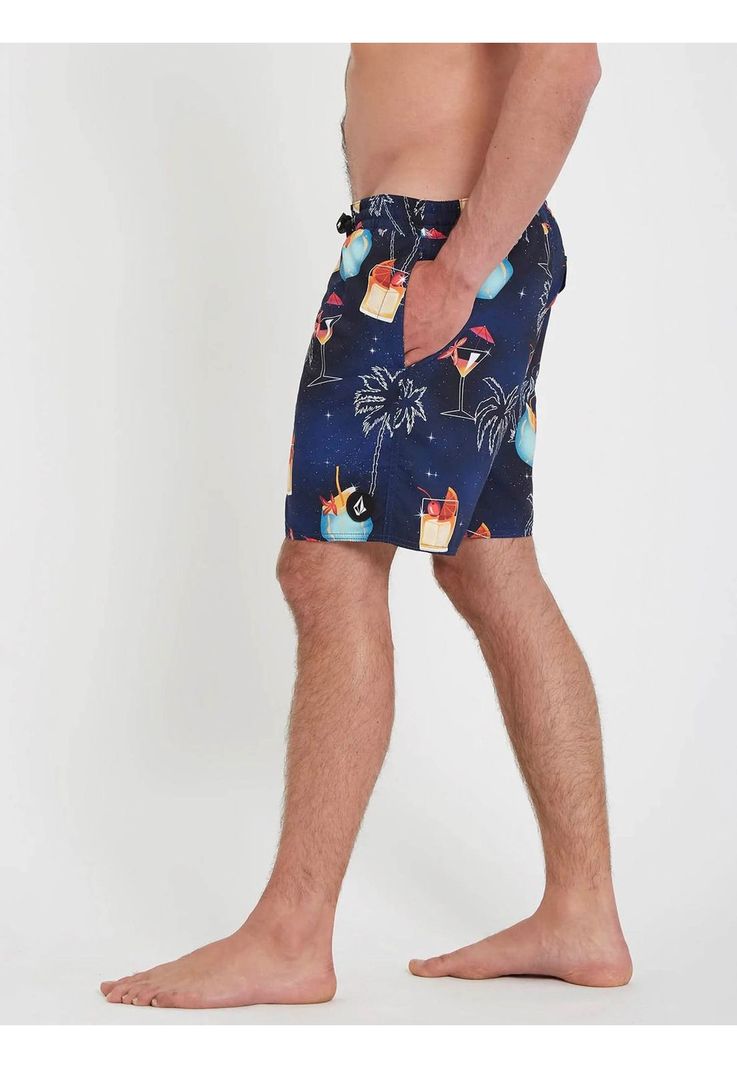 Traje de Baño NOVELTY TRUNK 17 Hombre Azul Volcom-2
