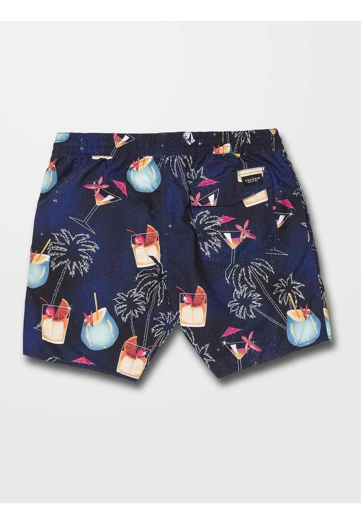 Traje de Baño NOVELTY TRUNK 17 Hombre Azul Volcom-3